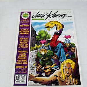 The‎ Jack Kirby Collector Magazine #17 Kamandi W/ Mister Miracle Back cover
